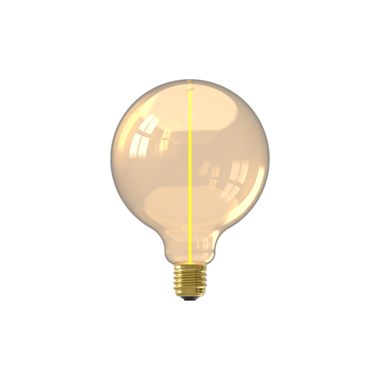 Calex Magneto LED Lamp - E27 - G125 - Gold - 4W - Dimmable