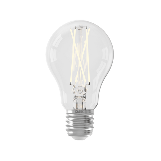 Calex Smart LED Bulb - E27 - A60 - Clear - Warm White - 7W