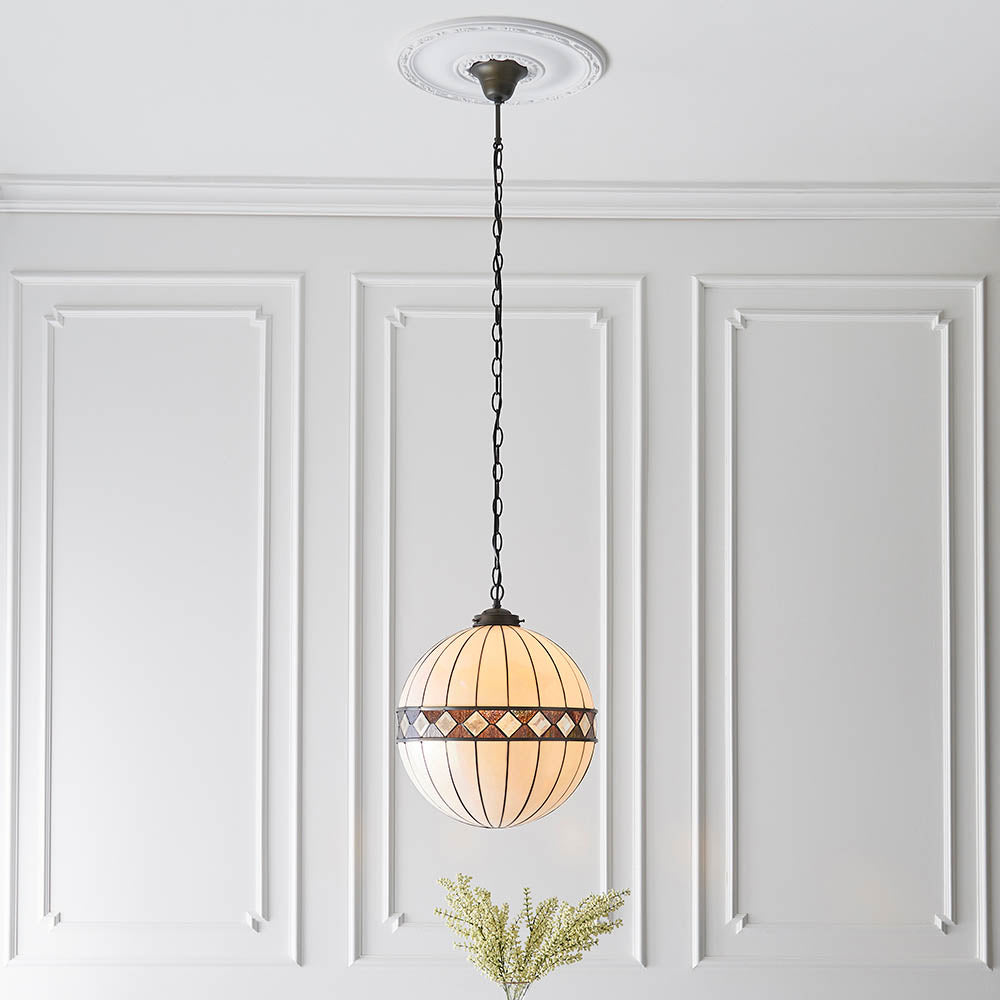 Fargo Medium globe pendant