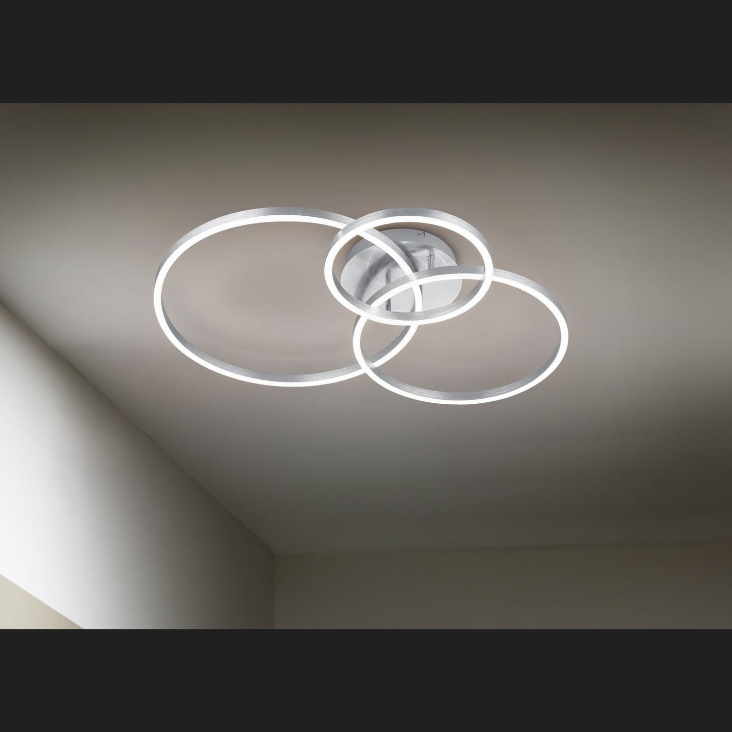 Winona  - Ceiling lamp - Nickel Matt - Trio
