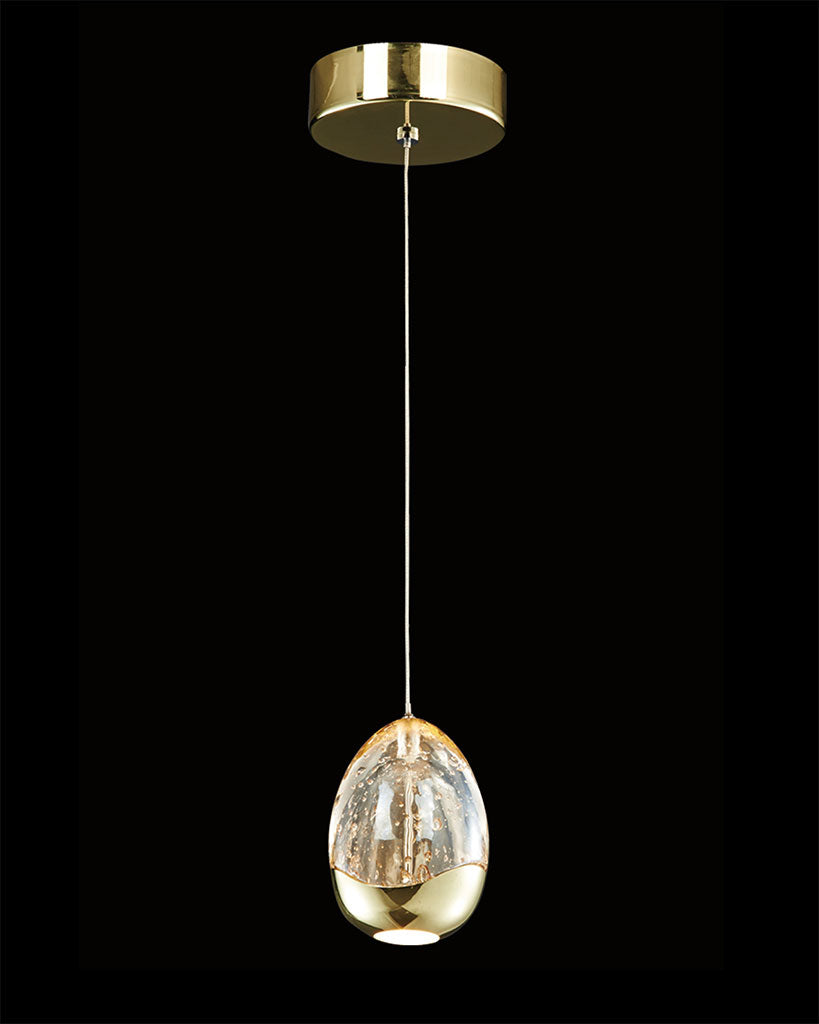 Terrene 1Lt Pendant Gold Light
