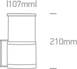 The E27 Tube Lights Die cast