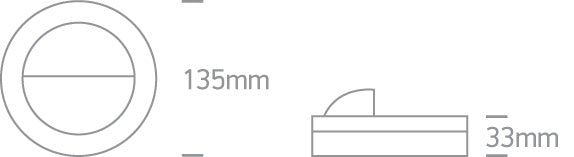 Outdoor Surface Round Points Die cast
