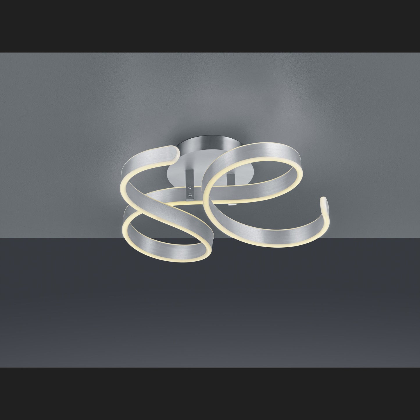 Francis  - Ceiling lamp - Brushed Aluminium - Trio