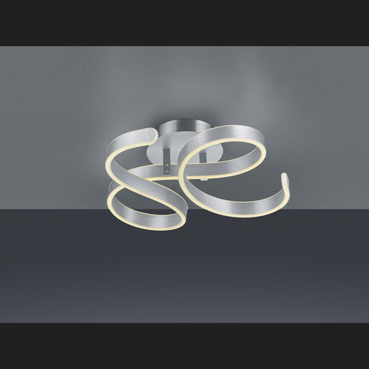 Francis  - Ceiling lamp - Brushed Aluminium - Trio