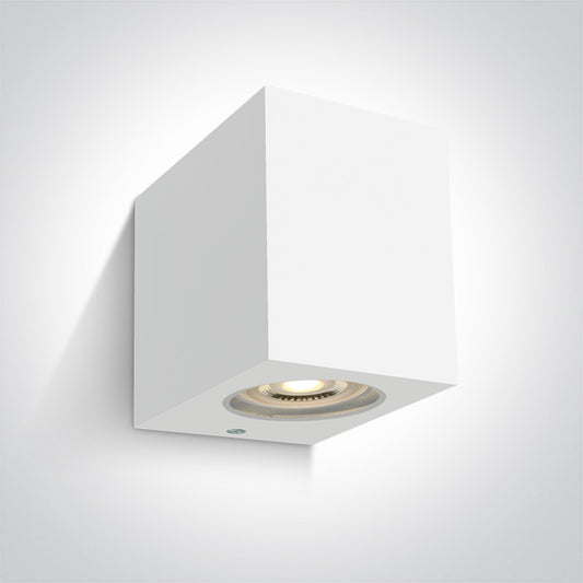 The GU10 Outdoor Cube Lights ABS+PC