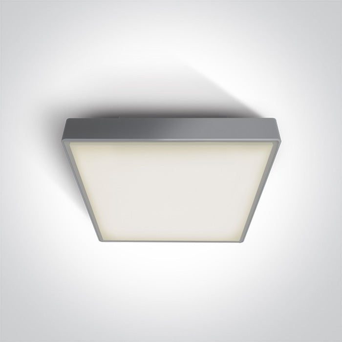 The LED Plafo Outdoor Square Plastic