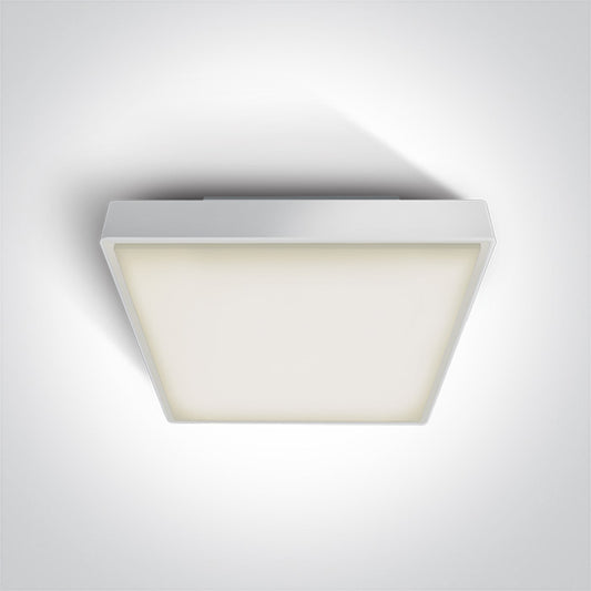 The LED Plafo Outdoor Square Plastic