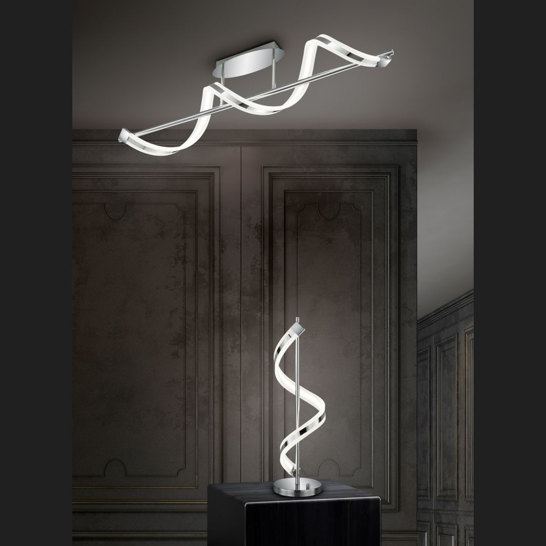 Sydney  - Ceiling lamp - Chrome - Trio