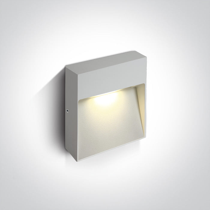 Square Indoor/Outdoor Wall Dark Lights Die cast