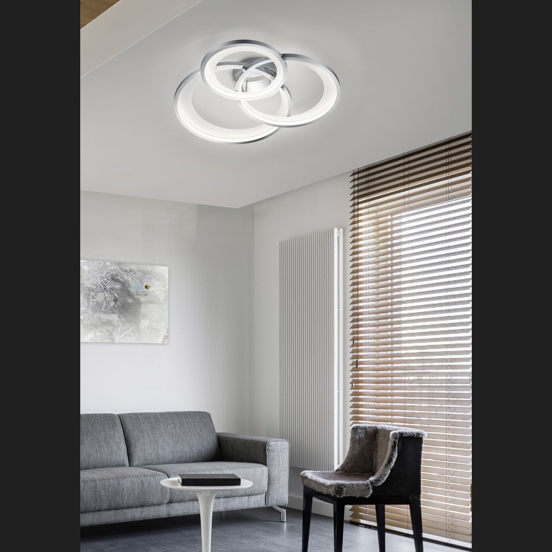 Granada  - Ceiling lamp - Chrome - Trio