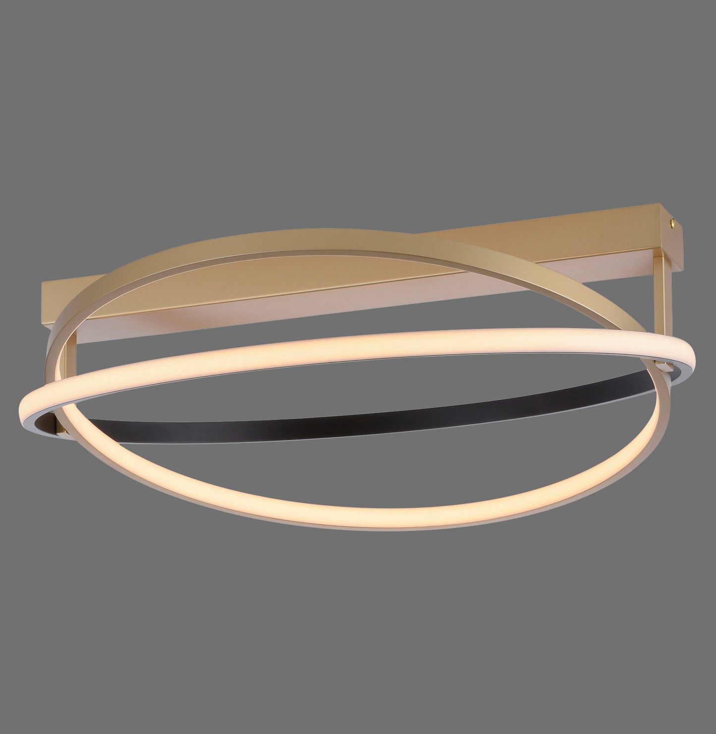 Q-Beluga - Ceiling Light - Brass Matt - By Paul Neuhaus - (6739-60)