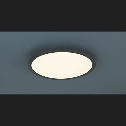 Phoenix - Ceiling Light - Black Matt - Trio - 674094532