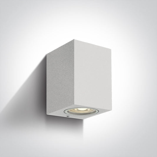 The GU10 Outdoor Wall Cube Lights Die cast