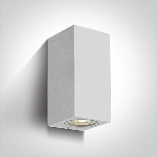 The GU10 Outdoor Wall Cube Lights Die cast