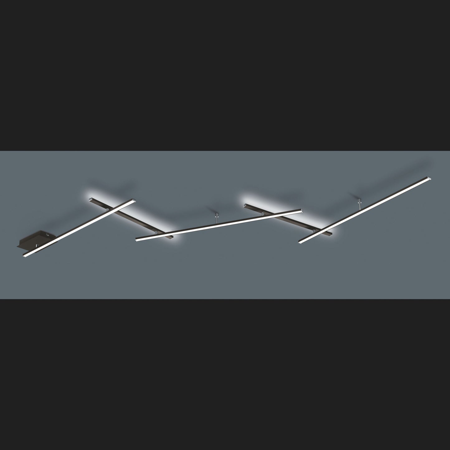 Indira  - Ceiling lamp - Black Matt - Trio