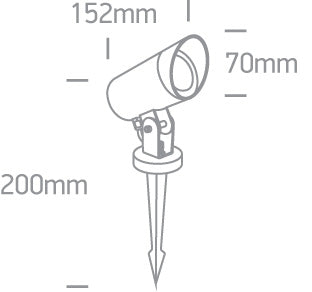 GU10 Garden Spots