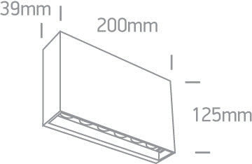 Indoor/Outdoor Wall Lights ABS+PC