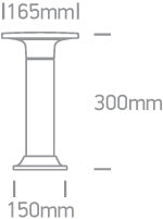 LED Mushroom Bollards ABS+PC