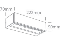 Linear Outdoor Series Simple Sided