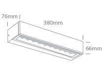 Linear Outdoor Series Simple Sided