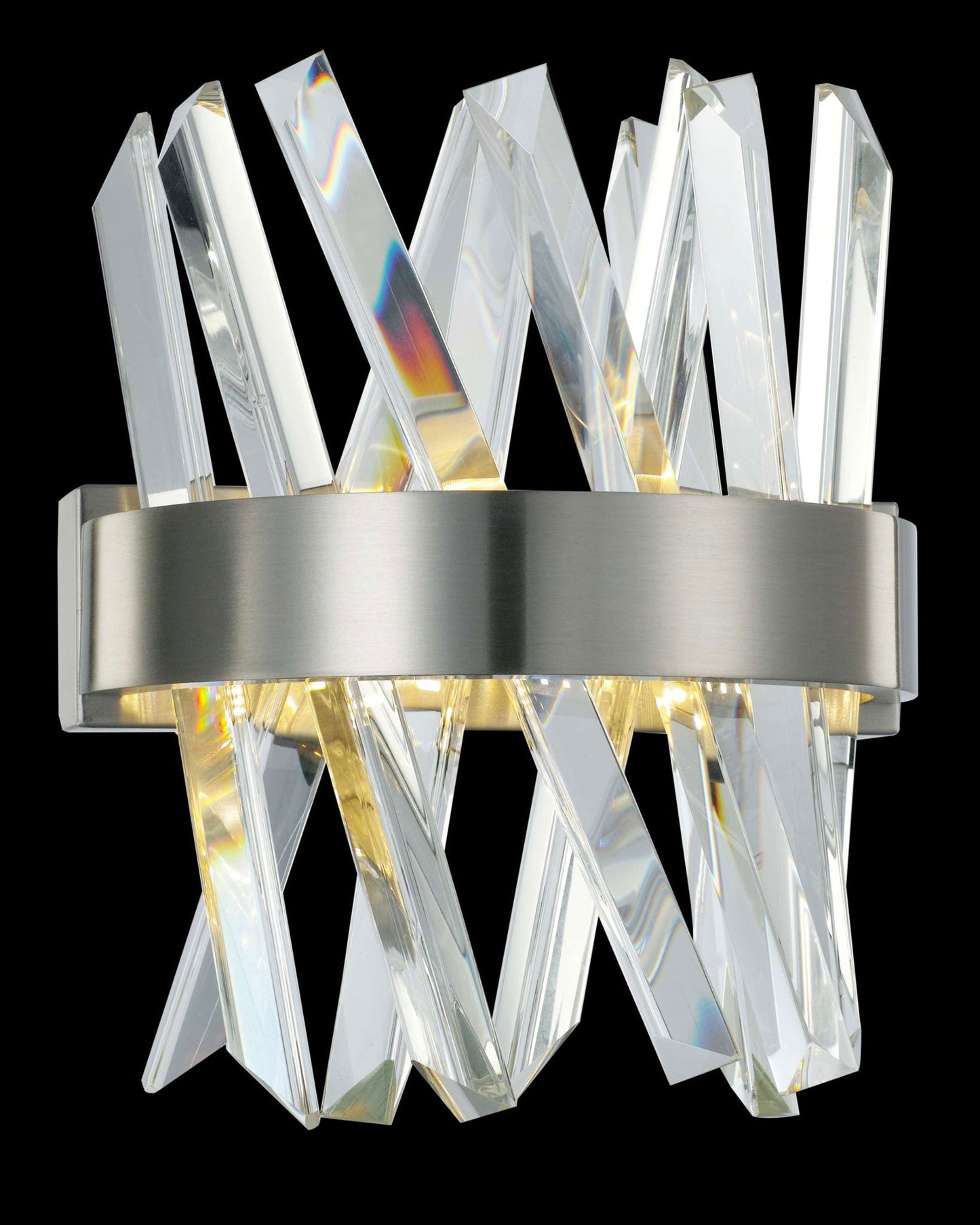 Akasha Wall Light Satin Nickel