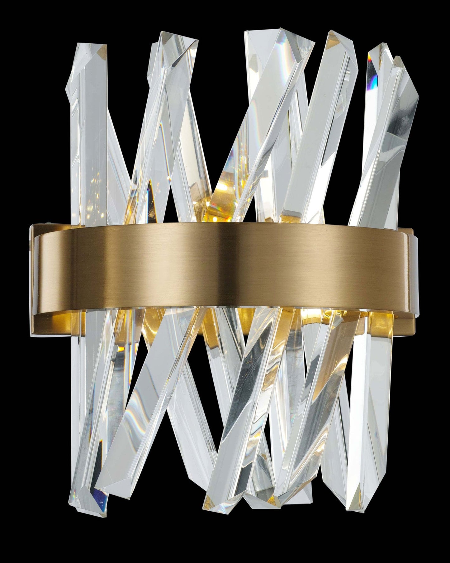 Akasha Wall Light Antique Brass