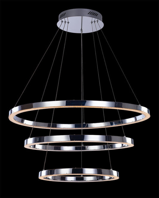 Cerchio Tripple Ring Pendant Light