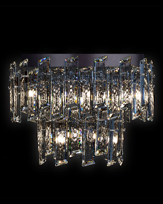 Crisiante Flush 2Tier 3/6Lt Chrome Light