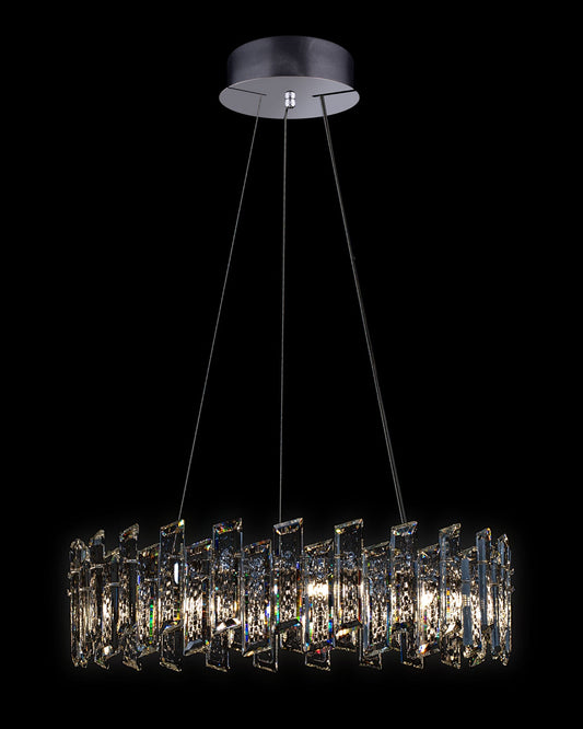 Crisiante Pendant 9Lt D60cm Chrome Light
