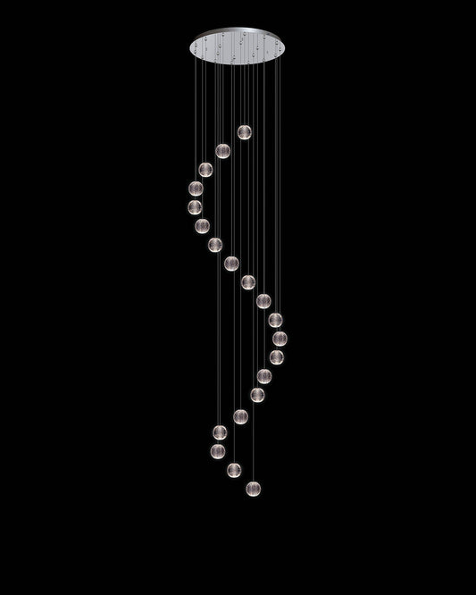 Diamante 20Lt Round Chrome Light