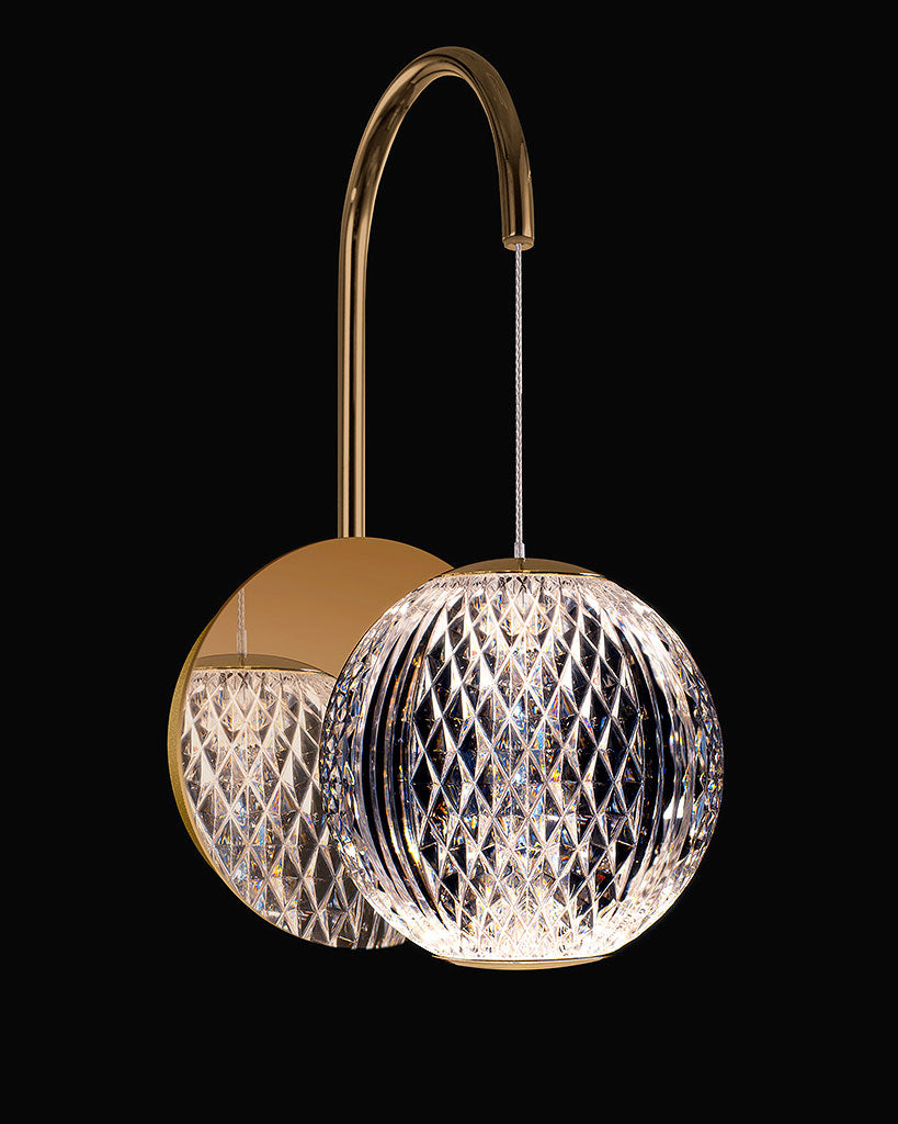 Diamante Wall Gold Light