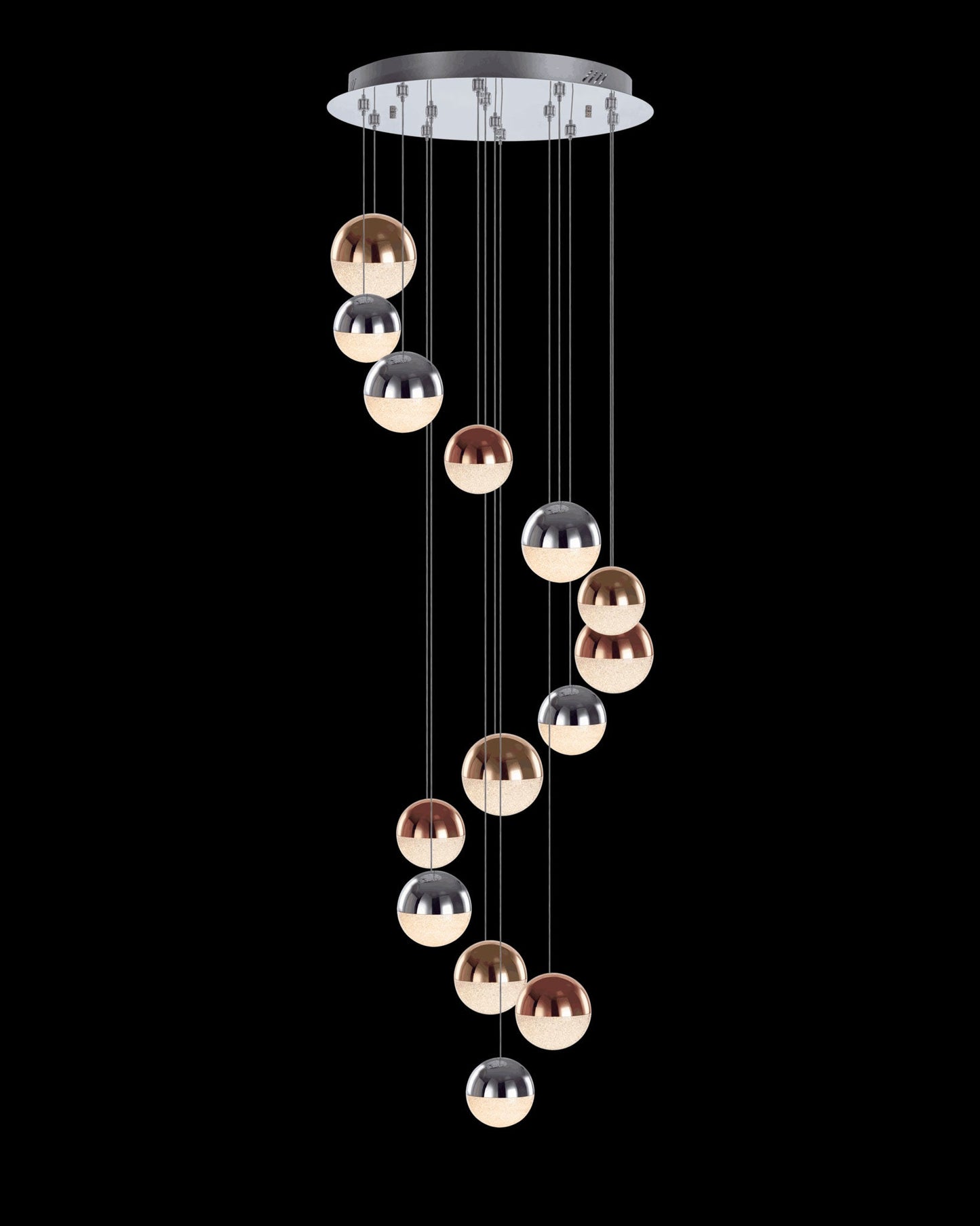 Eclipse 14Lt Round Mix Colour Dimmable Light