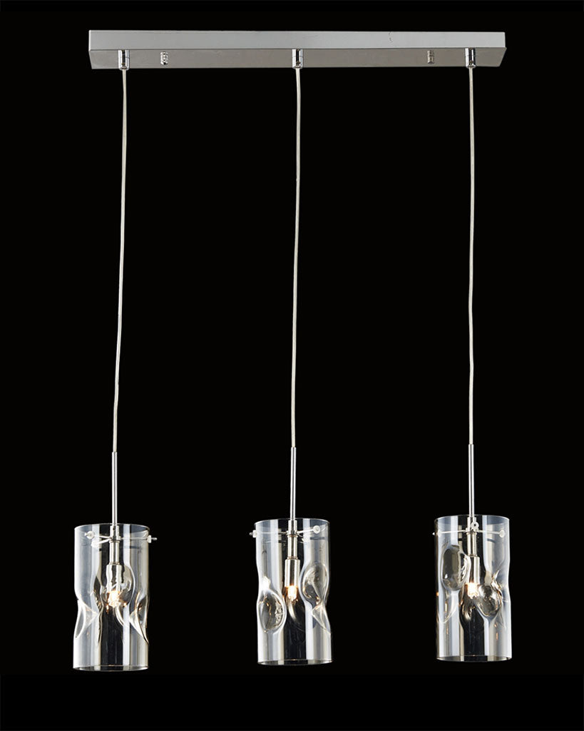 Venus 3Lt Bar Pendant Champagne Light