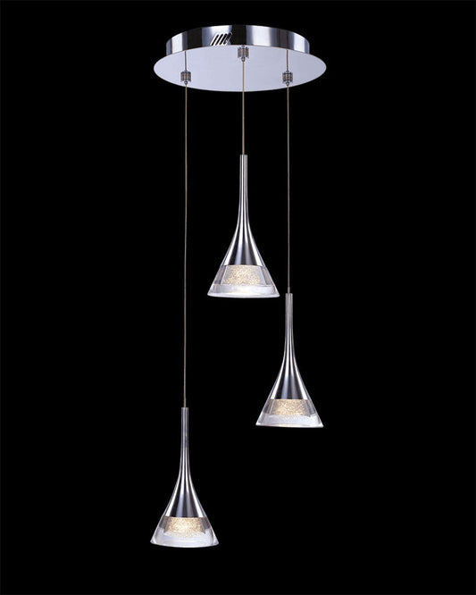 Jewel 3Lt Round Pendant Light