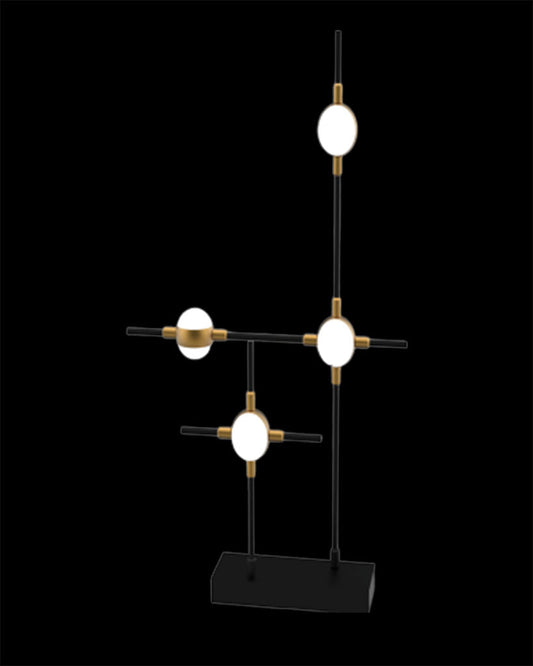 Molecular 4Lt Table Black With Gold Model C Light