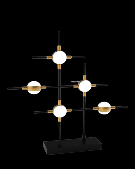 Molecular 5Lt Table Black With Gold Model A Light