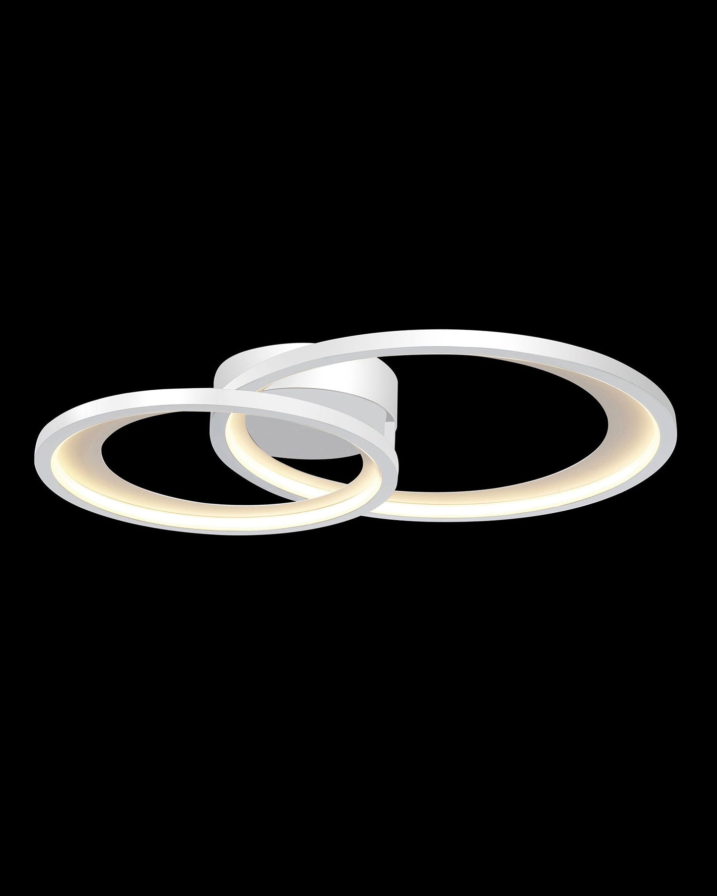 Saturn Overlapping Flush White Light