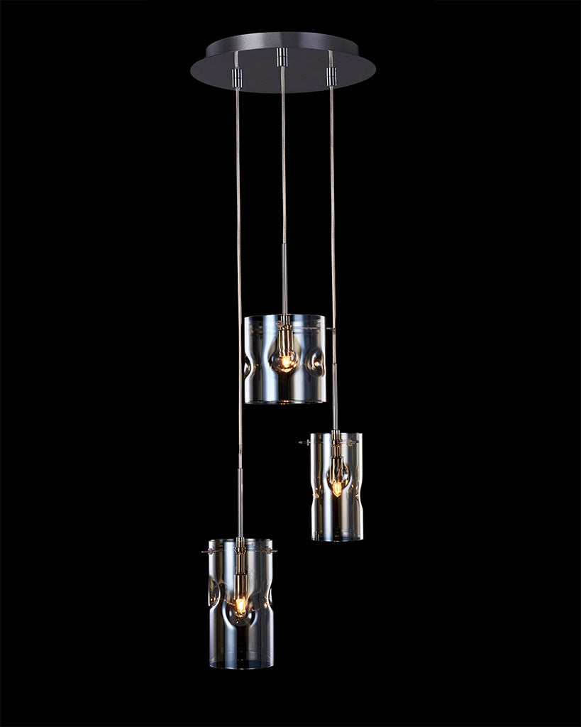 Venus 3Lt Pendant Champagne Light