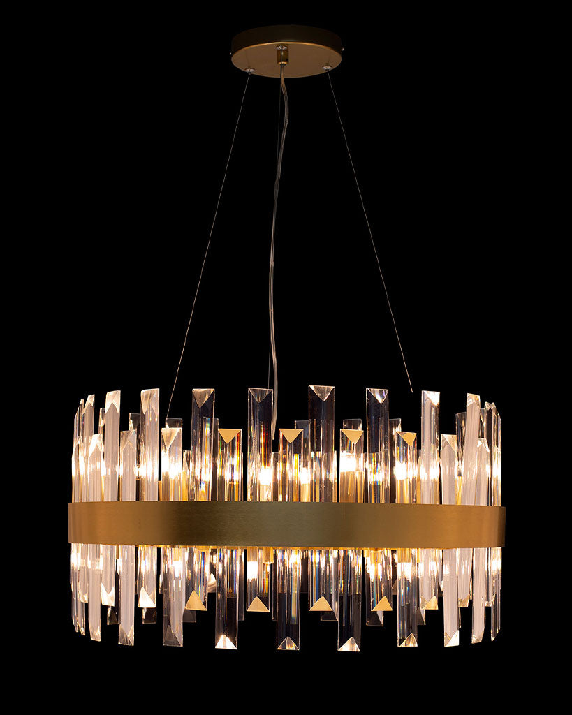 Zenna D55 Pendant Satin Gold Light