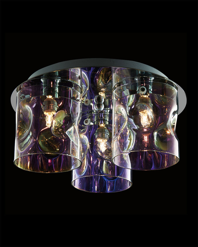Venus 3Lt Flush Translucent Multi Light