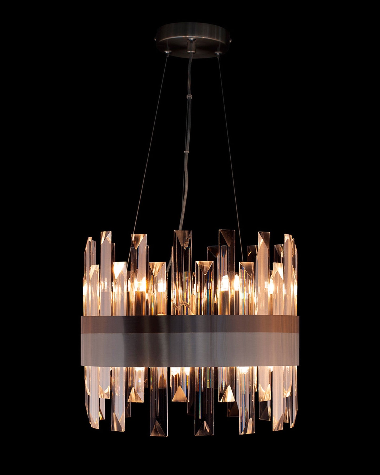 Zenna D35 Pendant Satin Nickel Light