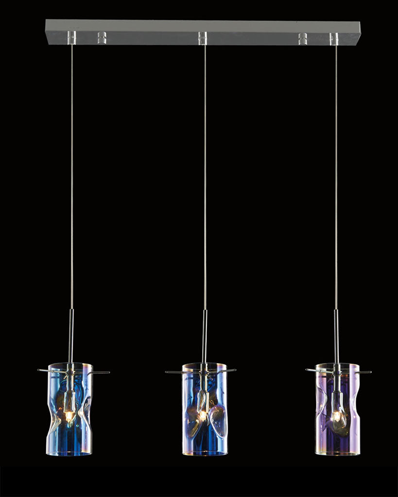 Venus 3Lt Bar Pendant Translucent Multi Light