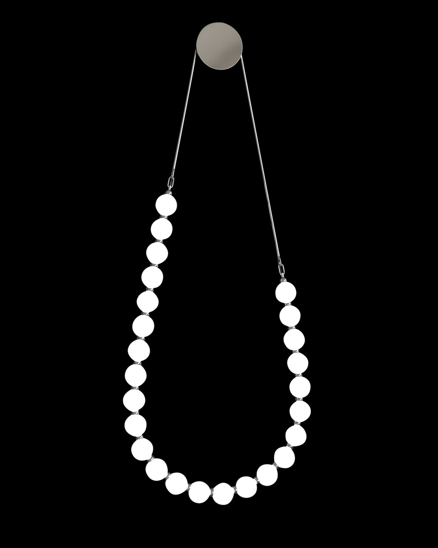 Pearl Wall Chrome Light