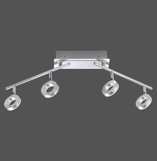 Sileda - Ceiling Light - Aluminium Matt - By Paul Neuhaus - (6786-96)