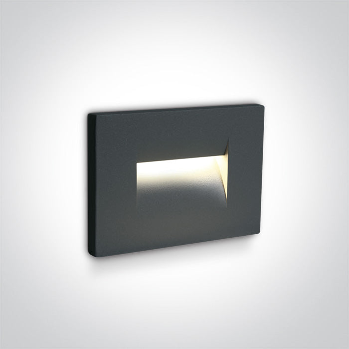 Outdoor Dark Light Wall Recessed Die cast