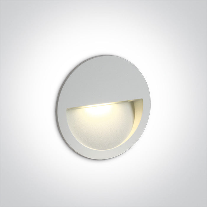 Outdoor Dark Light Wall Recessed Die cast