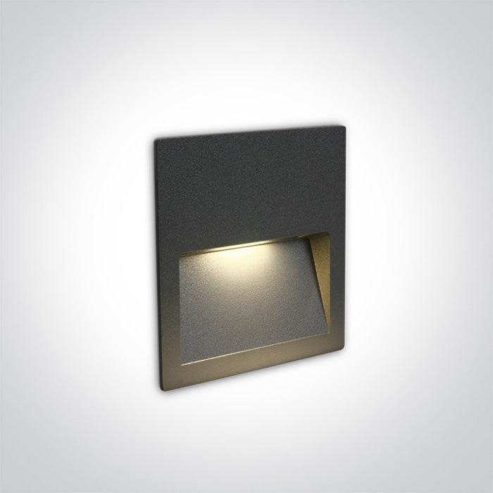 Outdoor Dark Light Wall Recessed Die cast