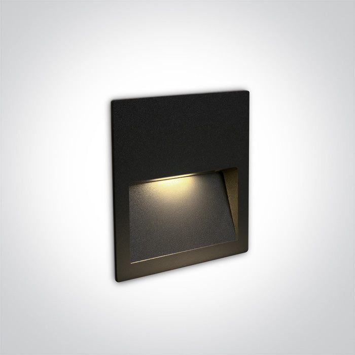 Outdoor Dark Light Wall Recessed Die cast