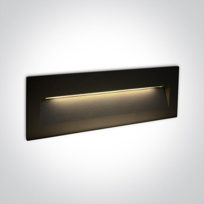 Outdoor Dark Light Wall Recessed Die cast